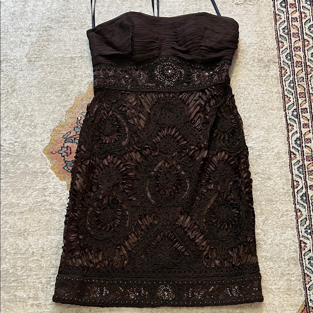 Sue Wong strapless sequined stunning dress, just in!